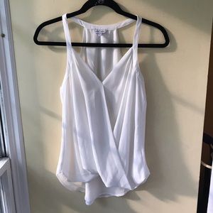 Naked Zebra white blouse! Size small